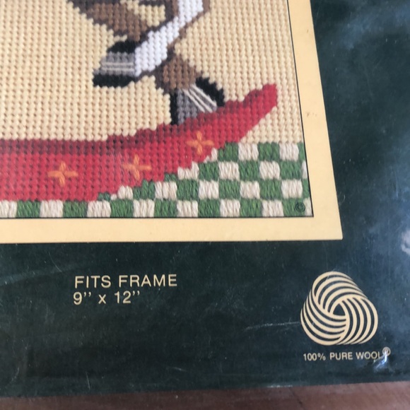 NOS Sealed SUNSET NEEDLEPOINT KIT “RIDE ‘EM TEDDY” #6620 - Picture 3 of 7